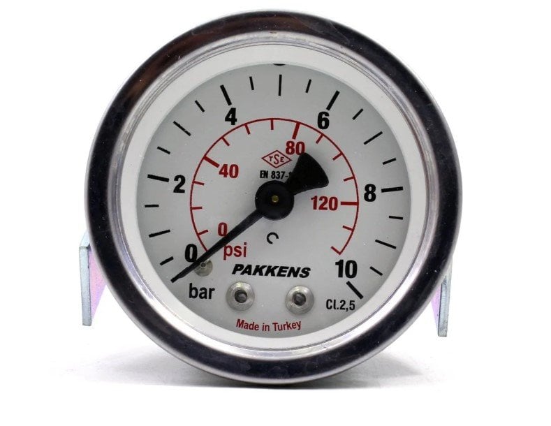 PAKKENS Arka Bağlantılı Pano Tipi Manometre Ø63 mm