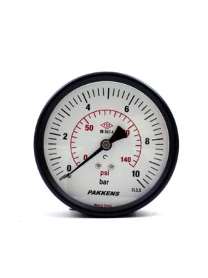 PAKKENS Arka Bağlantılı Manometre 100 mm 10 Bar