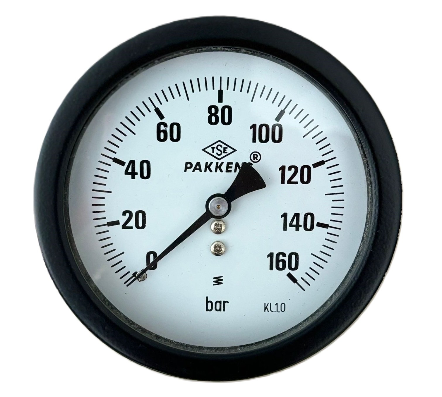 PAKKENS Arka Bağlantılı Kuru Manometre Ø100 mm 160 Bar