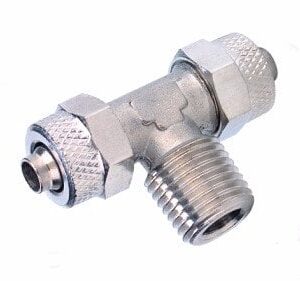 AIGNEP Pnömatik Orta Bacak TE 1/4 Ø10mm Metal