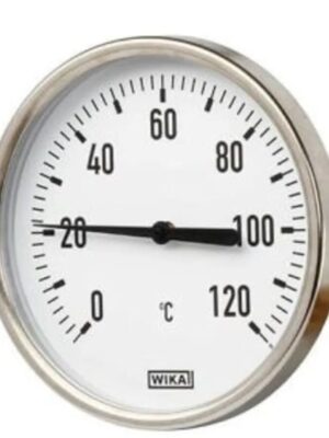 WIKA Arka Bağlantılı Bi-Metal Termometre Ø100mm 120°C 1/2 30cm KL 2,0