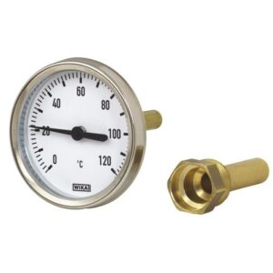 WIKA Arka Bağlantılı Bi-Metal Termometre Ø63mm 120°C 1/2''
