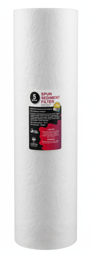 20'' Big Blue Spun Filtre 5 Mikron