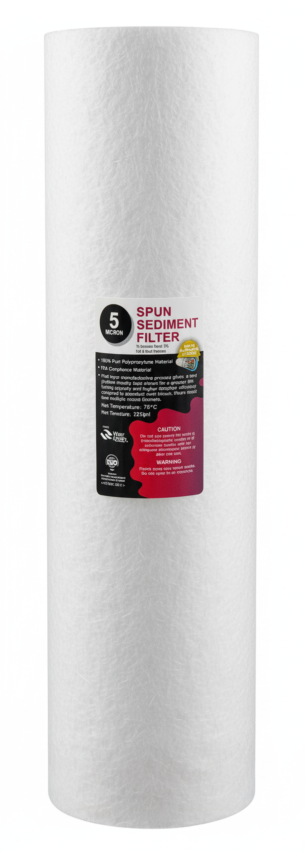 20 Big Blue Spun Filtre 5 Mikron