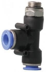 MAXTOR PD4-02 Pnömatik Yan Bacak Te 1/4 - 4 mm