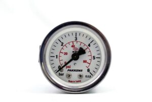 Pakkens Arka Bağlantılı Manometre Ø63 mm 6 Bar 1/4''