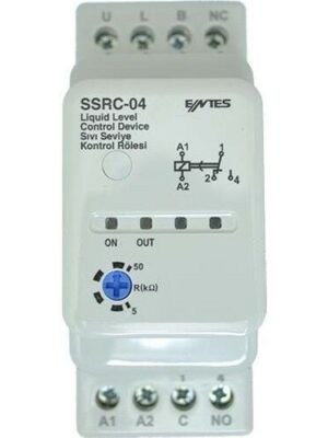 ENTES SSRC-04 Sıvı Seviye Rölesi - Hassasiyet Ayarlı (110-230V AC)