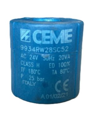 CEME B12 Solenoid Valf Bobini 24V AC