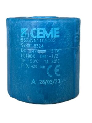 CEME B12 Solenoid Valf Bobini 24V DC