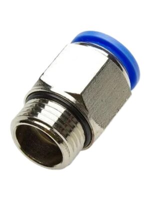 MAXTOR Pnömatik Otomatik Düz Rakor 1/4''-12mm