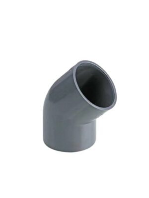 NOZBART U-PVC Temiz Su Dirsek 63-45 PN10