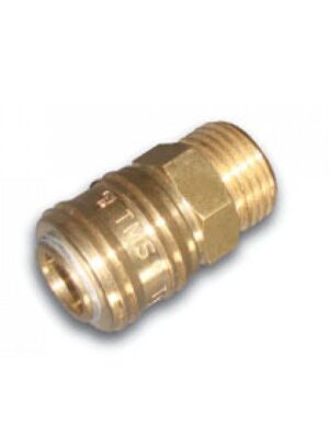 Tekno-Met Pnömatik Quick Kaplin Erkek Gövde 026 Serisi 1/4''