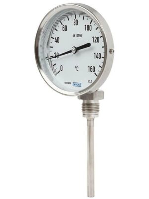 WIKA Alt Bağlantılı Termometre Ø100mm 160°C 20cm CL 2.0