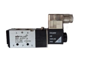 Air Plus+ Pnömatik Tek Bobin Valf 1/4'' -5/2 MTG 2521-08 24VDC