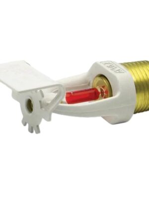 Ayvaz Beyaz Boyalı Sprinkler 93°C Standart Tepkili 5mm Cam Bulp Duvar Tipi
