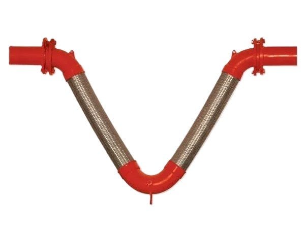 AYVAZ OMEGA V-FLEX Kaynak Boyunlu Dilatasyon Kompansatörü 8 L:40MM