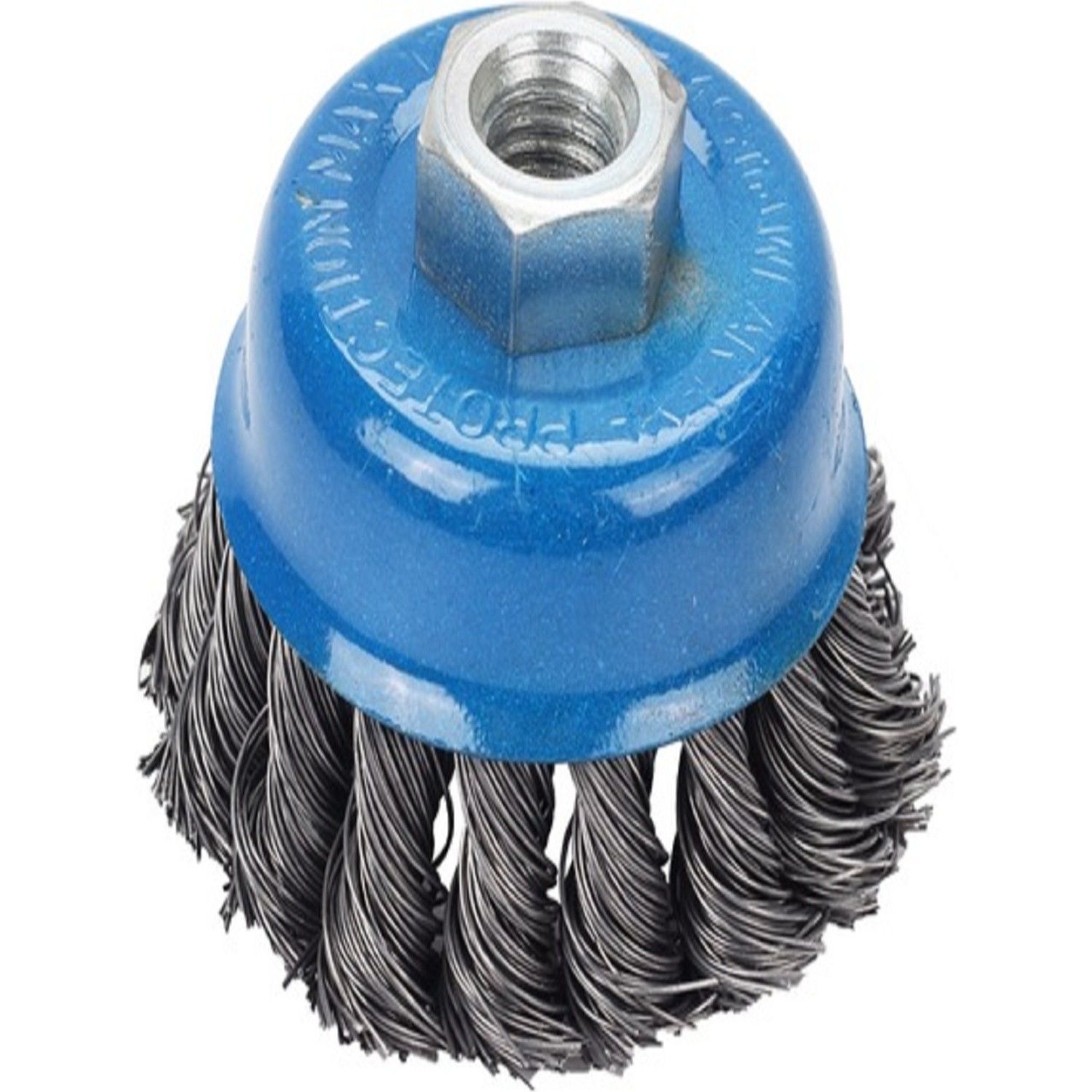 CTM BC-100 Burgulu Çelik Telli Çanak Fırça 100 mm
