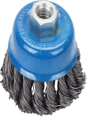 CTM BC-100 Burgulu Çelik Telli Çanak Fırça 100 mm