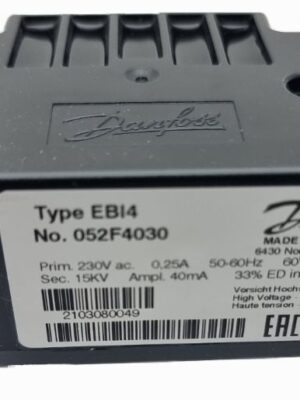 DANFOSS EBI4 052F4030 Ateşleme Trafosu 2 x 7 kV
