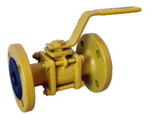 VALFTEK Doğal Gaz Küresel Vana DN25 MOP20-PN25/40