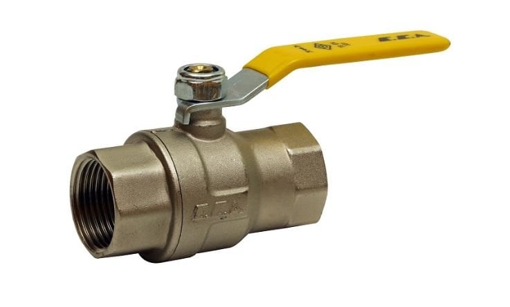 ECA Doğalgaz Pirinç Küresel Vana 1 1/4 MOP 0,5 602122208
