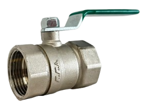ECA Endüstriyel Pirinç Küresel Vana 1'' PN25 602122431