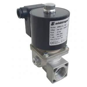 ELEKTROGAS VMR3-2 Doğal Gaz Solenoid Valfi 200 mbar 1''