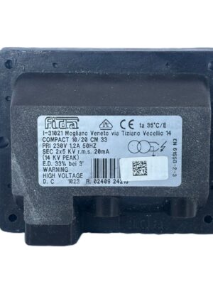 F.I.D.A. TE102D Ateşleme Trafosu 2x5000V 33%
