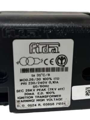 F.I.D.A. ECTBD31 2 X 13KV 0 SRV Ateşleme Trafosu