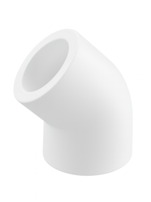 HAKAN PLASTİK 45 Derece PPRC Dirsek Ø32 mm