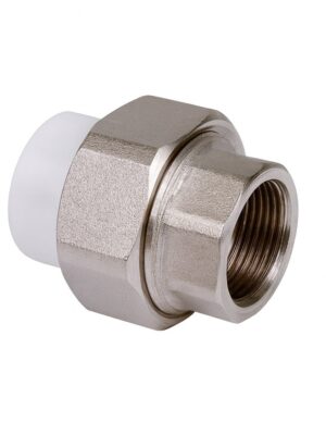 HAKAN PLASTİK PPRC İç Dişli Oynar Başlı Rakor 50mm - 1