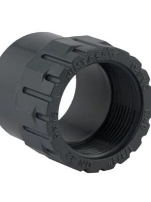 U-PVC Redüksiyonlu Adaptör Ø25mm-3/4 Tek Taraf İçten Dişli