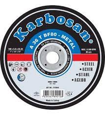 KARBOSAN 115x3.0x22.23 mm Metal Kesme Taşı