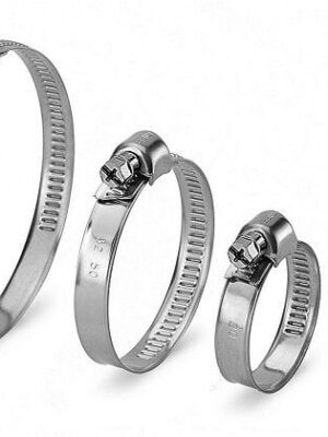 Tork Paslanmaz Saç Kelepçe 32-50mm 304 Kalite