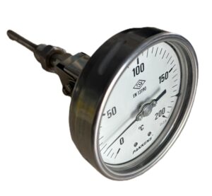 PAKKENS Konum Ayarlı Termometre Ø100mm 200°C