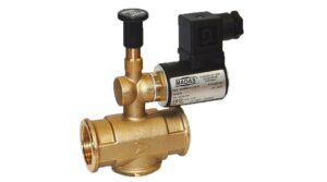 İTHAL Madas Solenoid Valf Normalde Açık DN15 500mBar