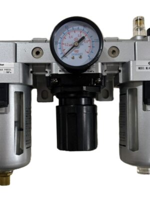 MAXTOR MC4000-04 Pnömatik Üçlü Şartlandırıcı Kare Tip F+R+L