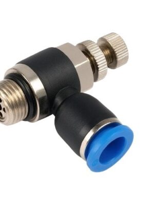 MAXTOR Pnömatik Hız Ayar Dirsek 4mm - M5