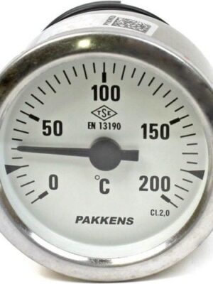 PAKKENS Microtac Gazlı Kontaklı Termometre 200°C