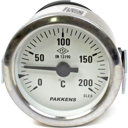 PAKKENS Microtac Gazlı Kontaklı Termometre 200°C