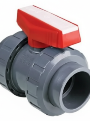 NOZBART U-PVC Küresel Vana Yapıştırma Muflu Ø40mm