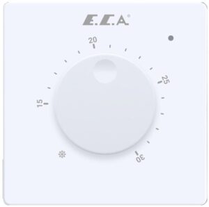 ECA 601021048 Manuel Oda Termostatı Beyaz