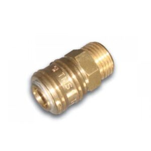 Tekno-Met Pnömatik Quick Kaplin Erkek Gövde 026 Serisi 1/4''