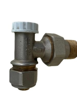 PAKKENS 1/2x16 Pex Köşe Radyatör Geri Dönüş Vanası