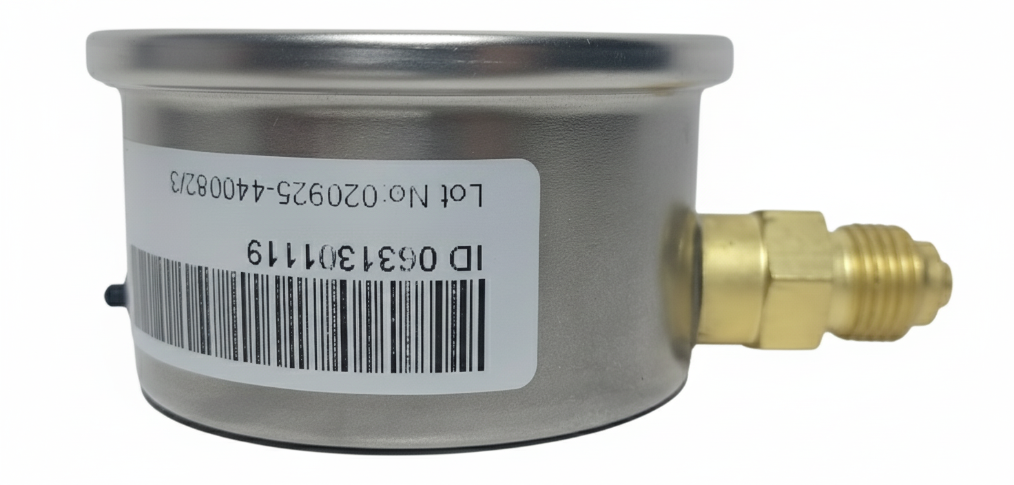Pakkens Kapsül Diyaframlı Gliserinli Manometre Ø63 mm 1000 MBar