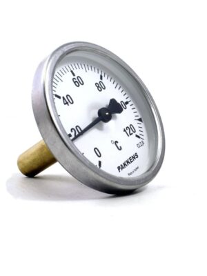 PAKKENS Arka Bağlantılı Bi-Metal Termometre Ø63 mm 120°C
