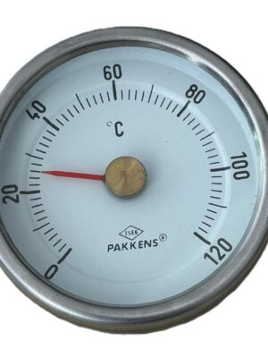 PAKKENS Kalorifer Termometresi Ø65mm 120°C