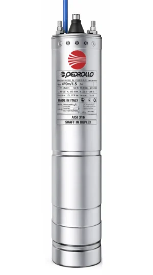 Pedrollo 4PDm/ 1.5 Derin Kuyu Dalgıç Pompa Motoru 1.5 HP 220V