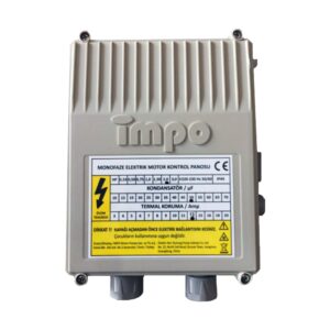 İmpo Dalgıç Pompa Kontrol Panosu Mini Tip M18B 1,5 HP 220V