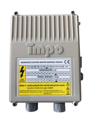 İmpo Dalgıç Pompa Kontrol Panosu Mini Tip M18B 1,5 HP